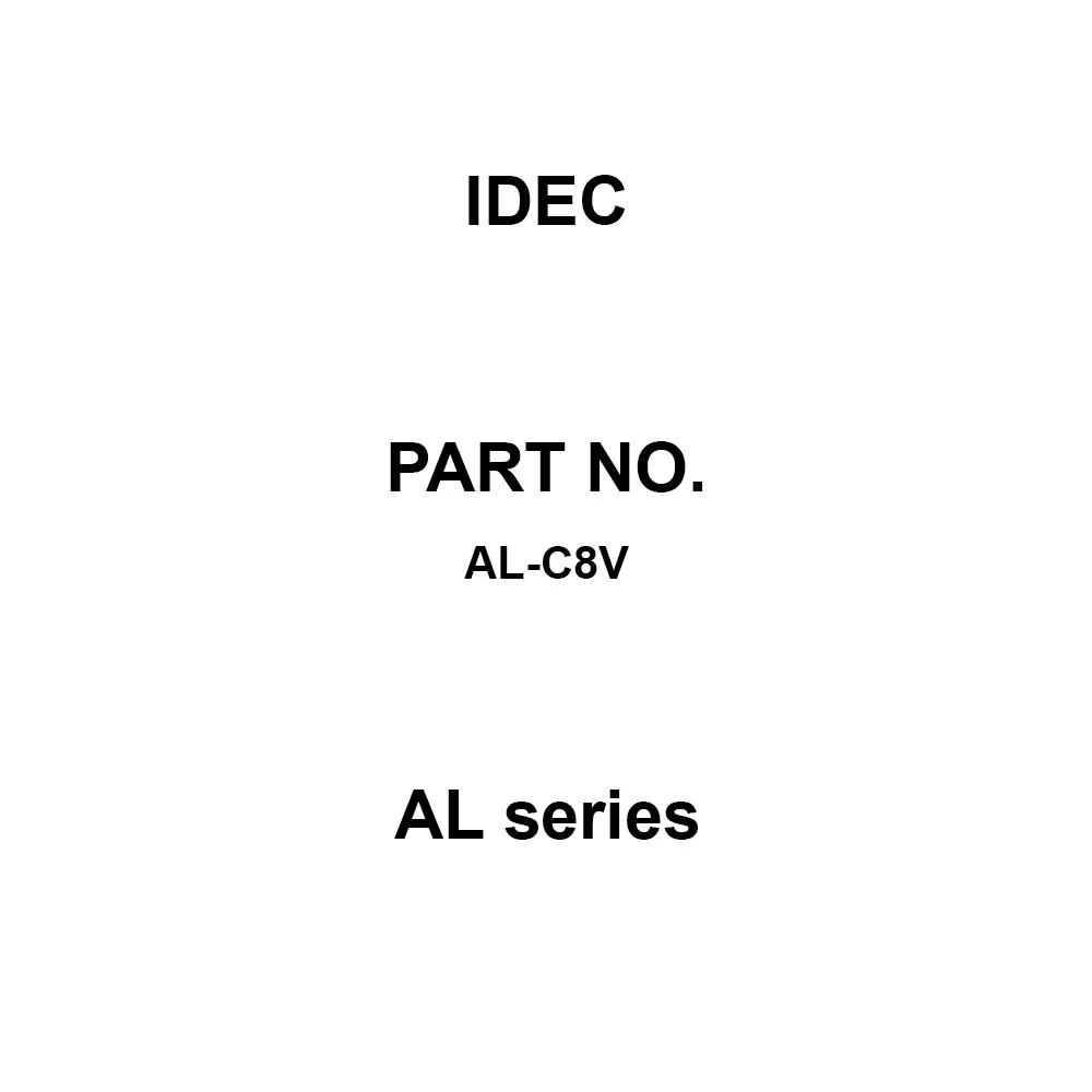 IDEC Al Series Printed Circuit Board Terminal, AL-C8V