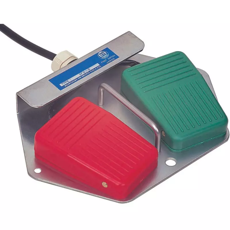 Kokusai Dengyo Foot Switch 100 mohm or more (DC 500 V) Insulation Resistance, SFOS-1-2