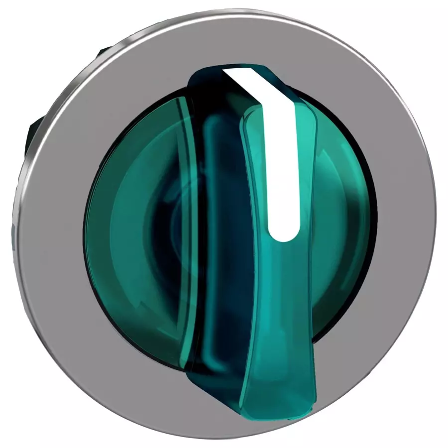 SCHNEIDER ELECTRIC Industrial Pushbutton Switches PB SW, SPST-NO/NC, 6A, 120V, BLUE, PANEL, XB5FW36G5.