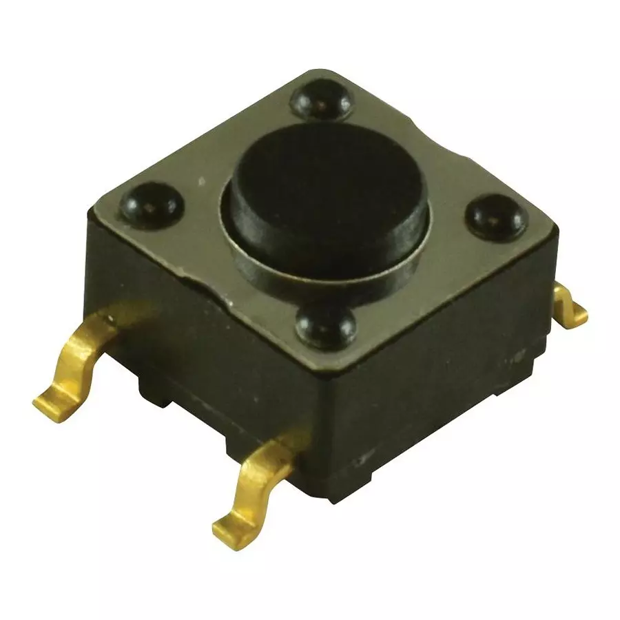APEM TACTILE SW, SPST, 0.05A, 12VDC, SMD, MJTP1138ATR