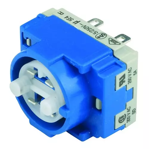 EAO SWITCHING ELEMENT 2NO/1NC 6A, SOLDER LUG, 61-8490.22.