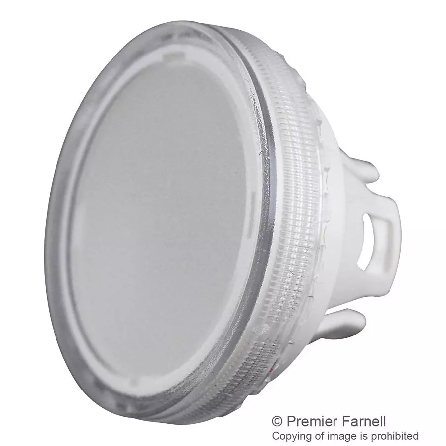 EAO ROUND LENS W/ BEZEL, CLEAR, PLASTIC, 84-7111.700