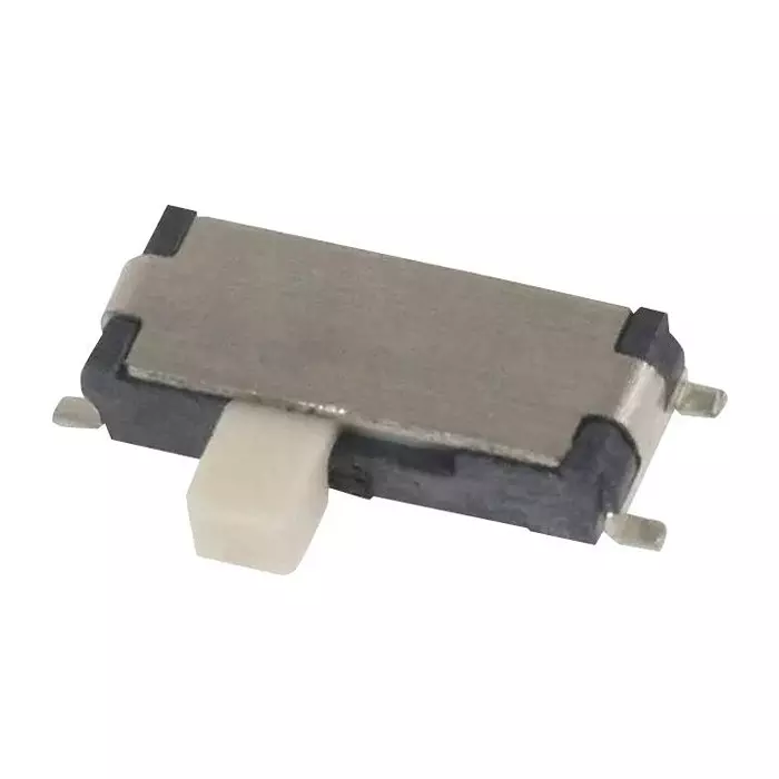 NIDEC COMPONENTS SLIDE SWITCH, SP3T, 0.3A, 4VDC, SMD, CUS-13TB (Pack of 10)