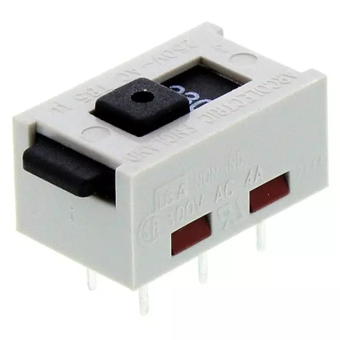 ARCOLECTRIC (BULGIN LIMITED) PCB Slide Switch DP-CO 16 A @ 250 V AC, X22205CAAK