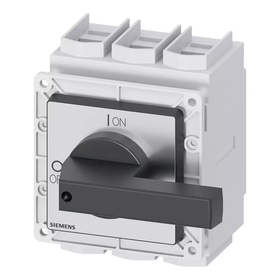 Siemens 3P Pole Isolator Switch - 160A Maximum Current, IP65, 3LD2305-0TK11