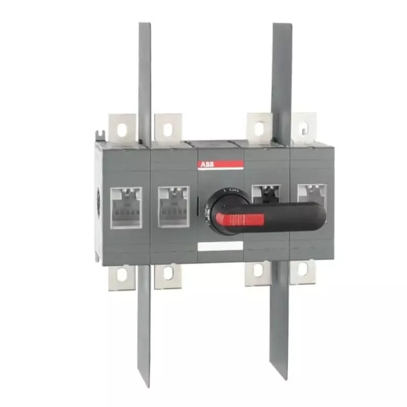 ABB 4P Pole Surface Mount Switch Disconnector - 800A Maximum Current, 450kW Power Rating, IP00, 1SCA022753R7890