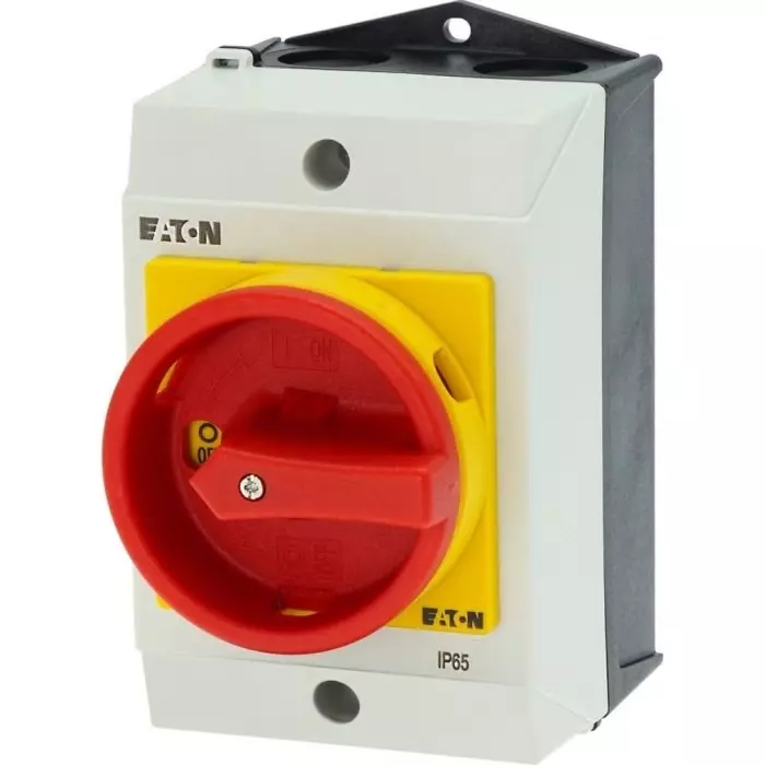 EATON 3 Pole Surface Mount Isolator Switch - 20A Maximum Current, IP65, 207151 T0-2-8900/I1/SVB