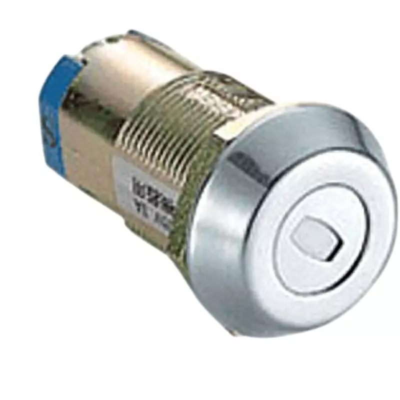 TAKIGEN Reversible Key Switch Zinc Plating Chromate Treatment 55 g, S-19-90-E-1 Different key