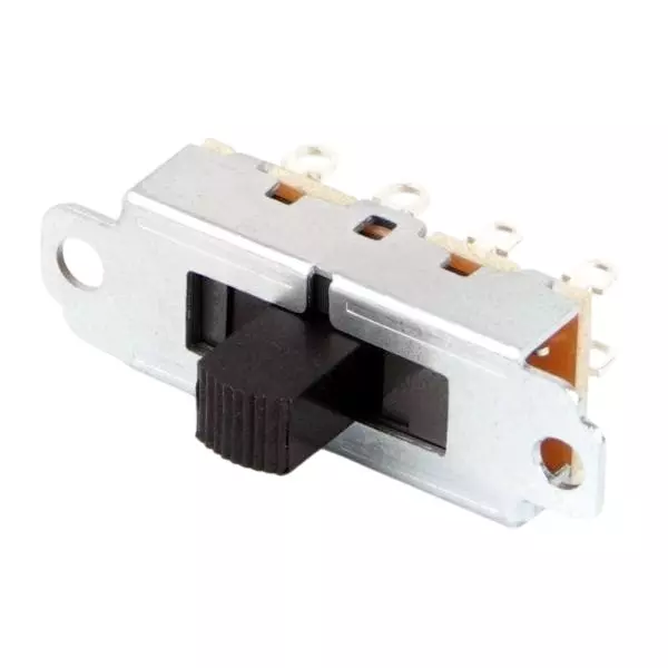 SWITCHCRAFT/CONXALL Slide Switch Panel, Bracket Mount, 46311LDRX
