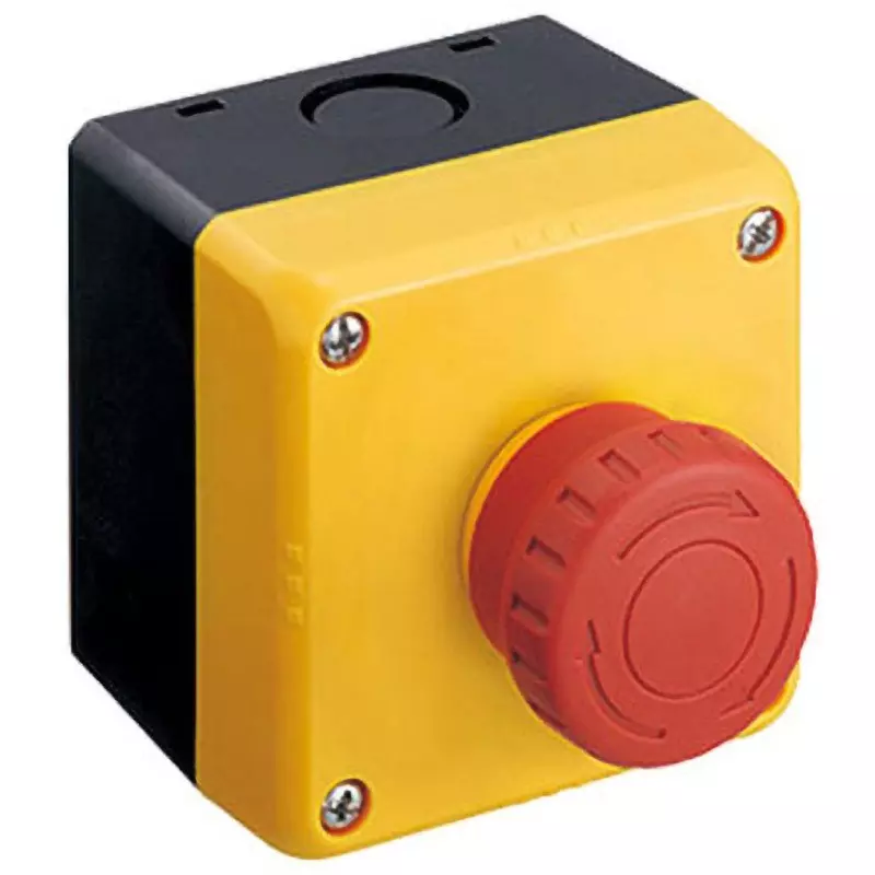 IDEC Push Button Switch 1A3B Illuminated Red, Fb1Wxw1Elv413Q4Mr-Y0
