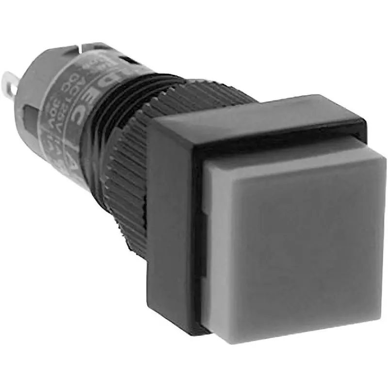 IDEC A1 Series Push Button Switch (Regular) 1C Non-Illuminated , Ab1Q-A1Ly