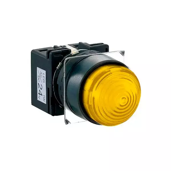 IDEC LB Series small Indicator Light Round Type, LB1P-2T03Y