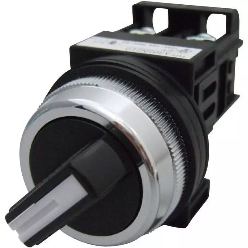MonotaRO Selector Switch Φ30 Knob Type, 2 Notches rated carrying current 10 (contact part) a Mounting Hole Diameter 30.0 Φmm, MSN310
