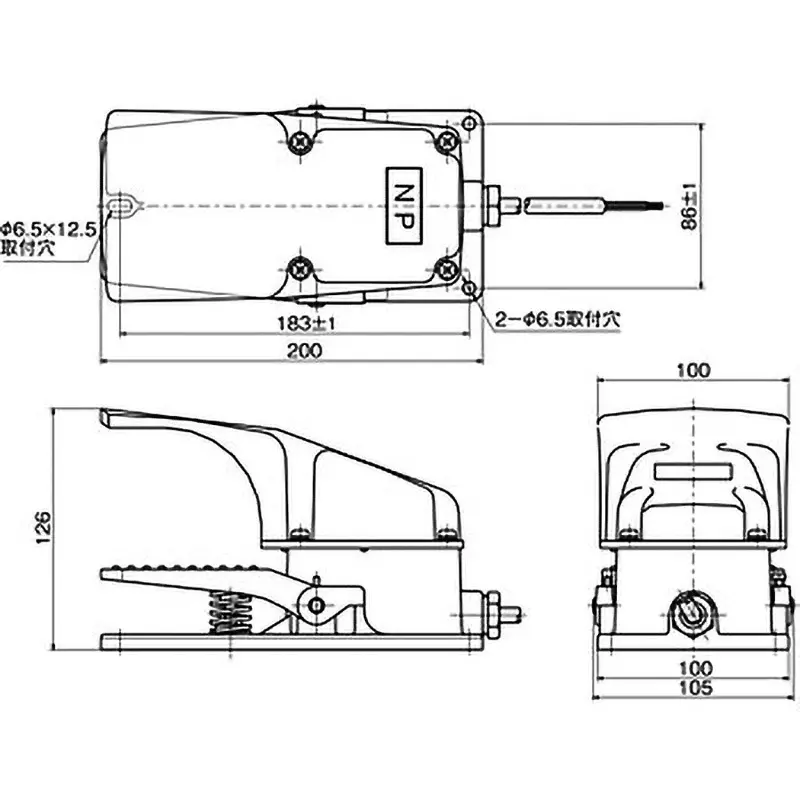 kokusai-dengyo-foot-switch-2025074