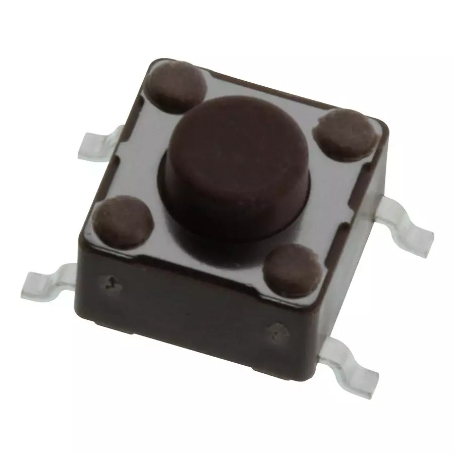 APEM TACTILE SWITCH, 0.05A, 12VDC, SMD, ADTSM62NVTR