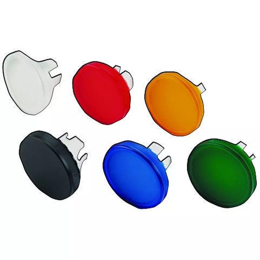 EAO LENS, ROUND, YELLOW, 84-7111.400.