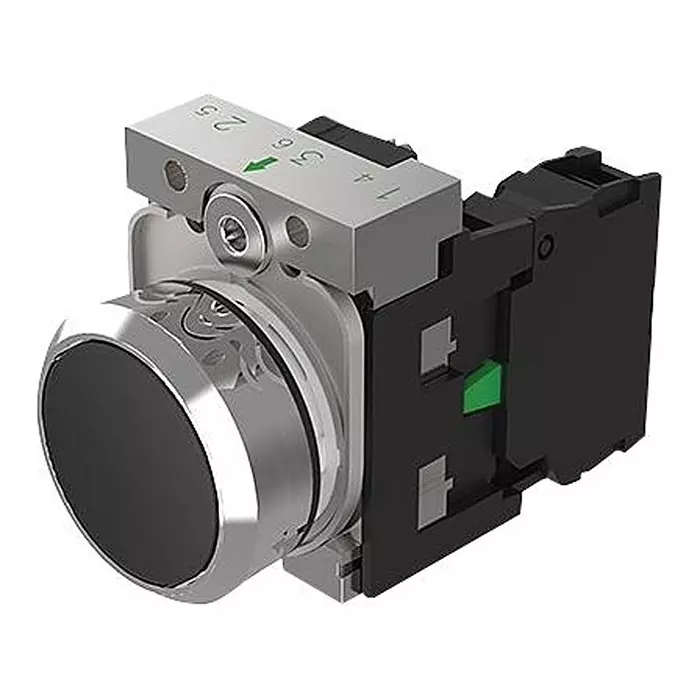 EAO INDUSTRIAL PB SWITCH, SPST, 10A, 500V, 45-1131.2110.000.102