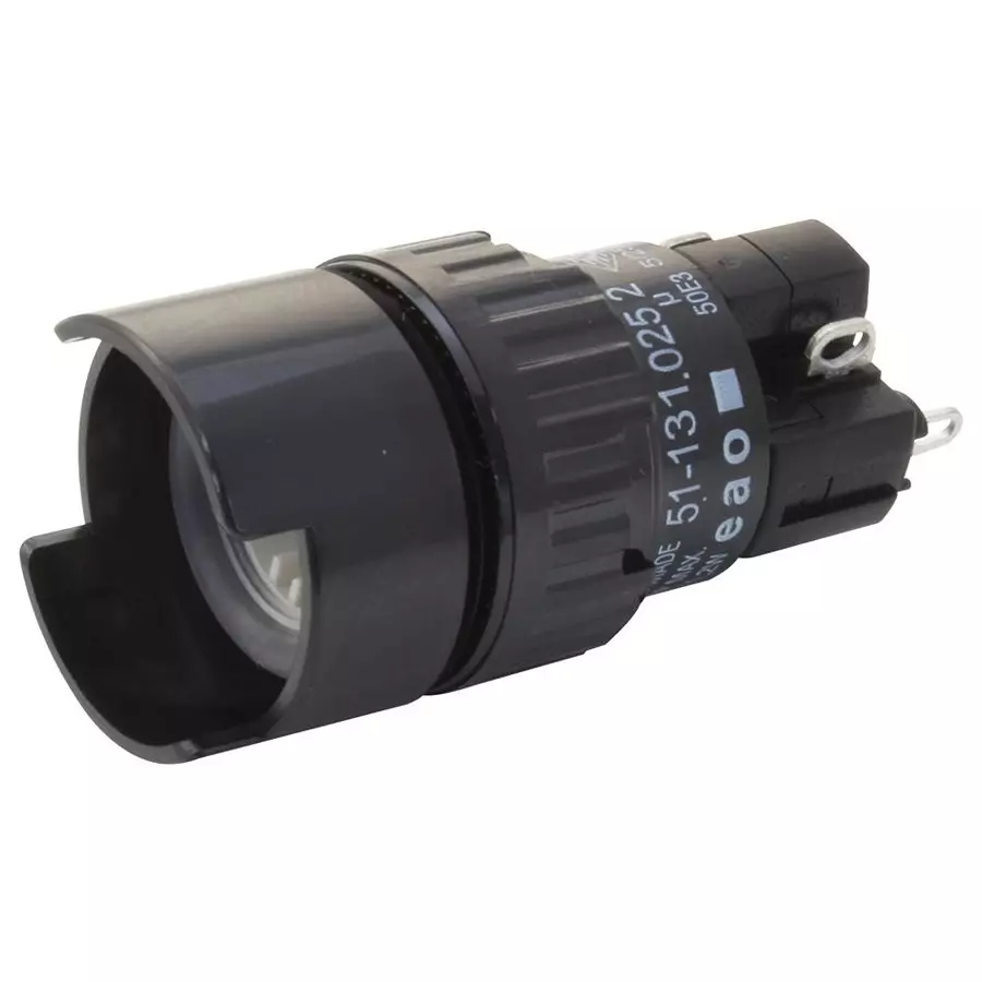 EAO PB SWITCH, ILLUM, SPST-NO/NC, 5A, 250VAC, 51-271.0252