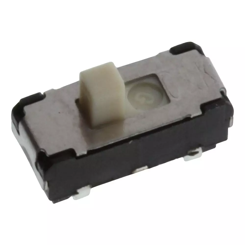 C&K COMPONENTS Slide Switch, Spdt, 0.3A, 6VDC, SMD, JS102011JCQN (Pack of 10 Pcs)