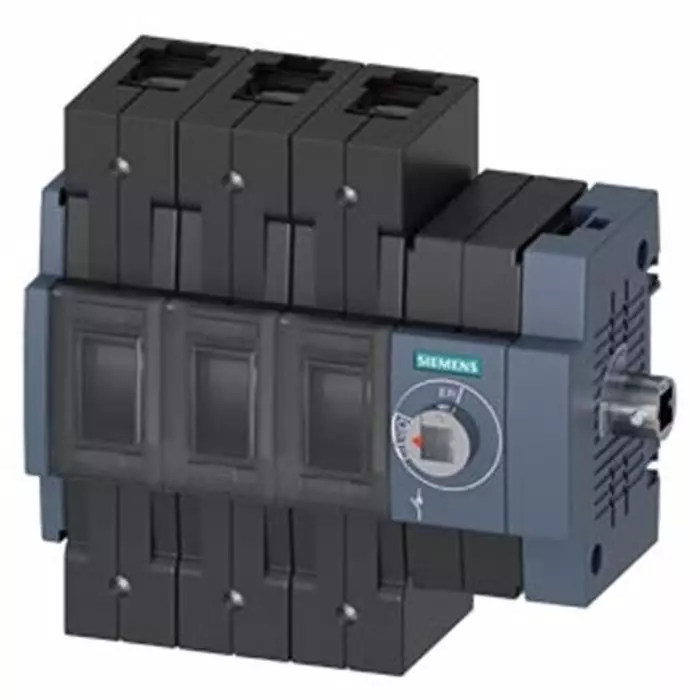 Siemens 3 Pole DIN Rail Switch Disconnector - 80A Maximum Current, 55kW Power Rating, IP20, 3KD2834-2NE40-0