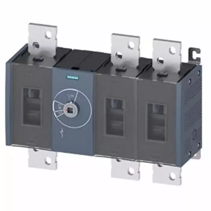 Siemens 3 Pole Fixed Switch Disconnector - 2000A Maximum Current, 1000kW Power Rating, IP00, IP20, 3KD5630-0RE20-0