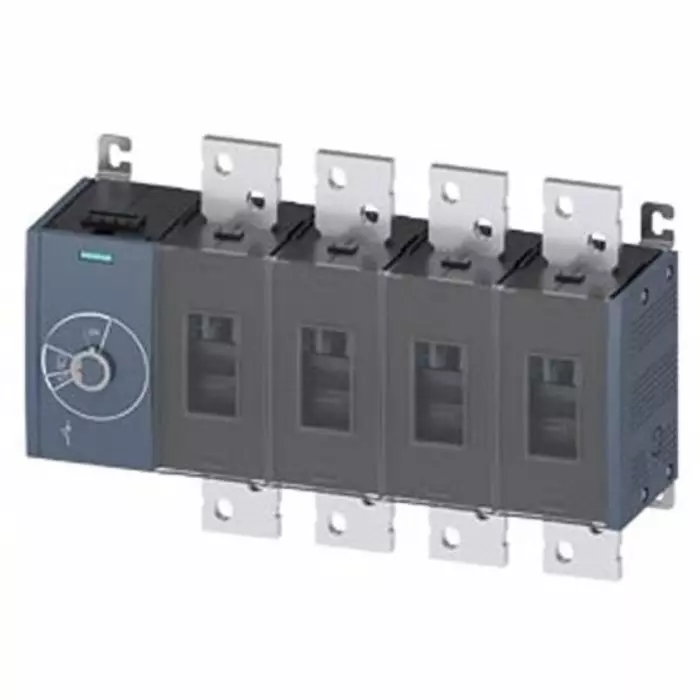 Siemens 4 Pole Fixed Switch Disconnector - 2000A Maximum Current, 1000kW Power Rating, IP00, IP20, 3KD5644-0RE10-0