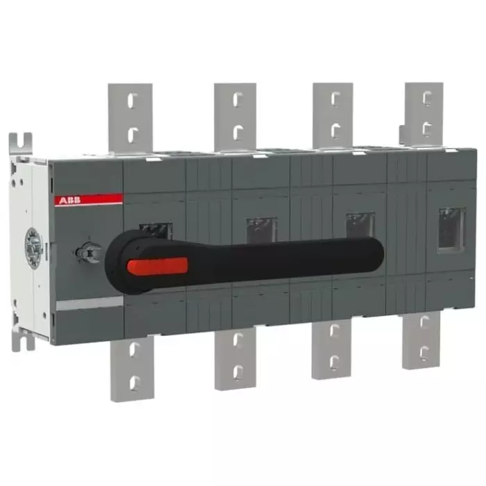 ABB 4P Pole Surface Mount Switch Disconnector - 1600A Maximum Current, 710kW Power Rating, IP00, 1SCA022866R1090