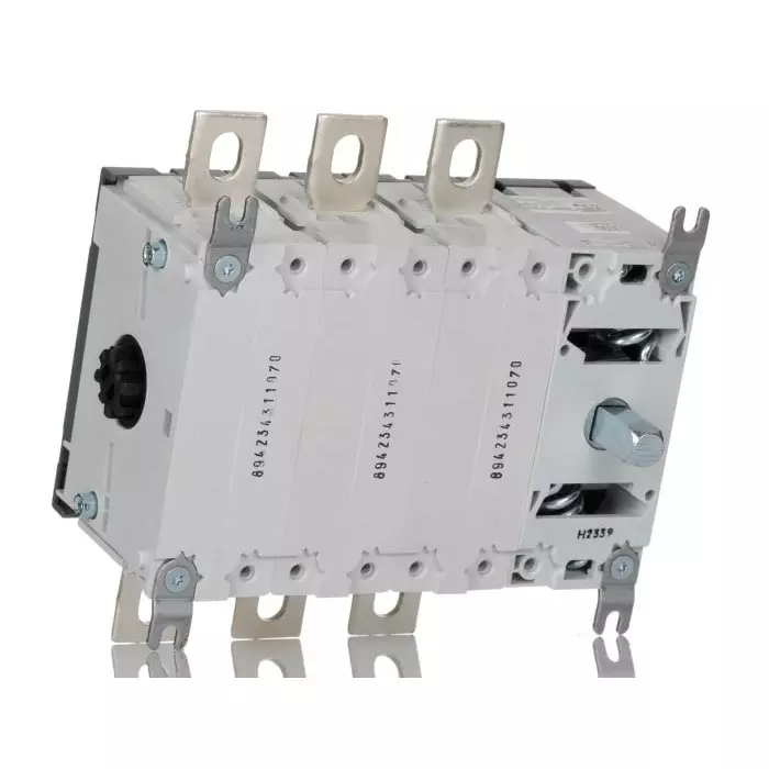 ABB 3 Pole Base Mounting Switch Disconnector - 400A Maximum Current, 400kW Power Rating, IP65, 1SCA022718R8780 OT400E03P