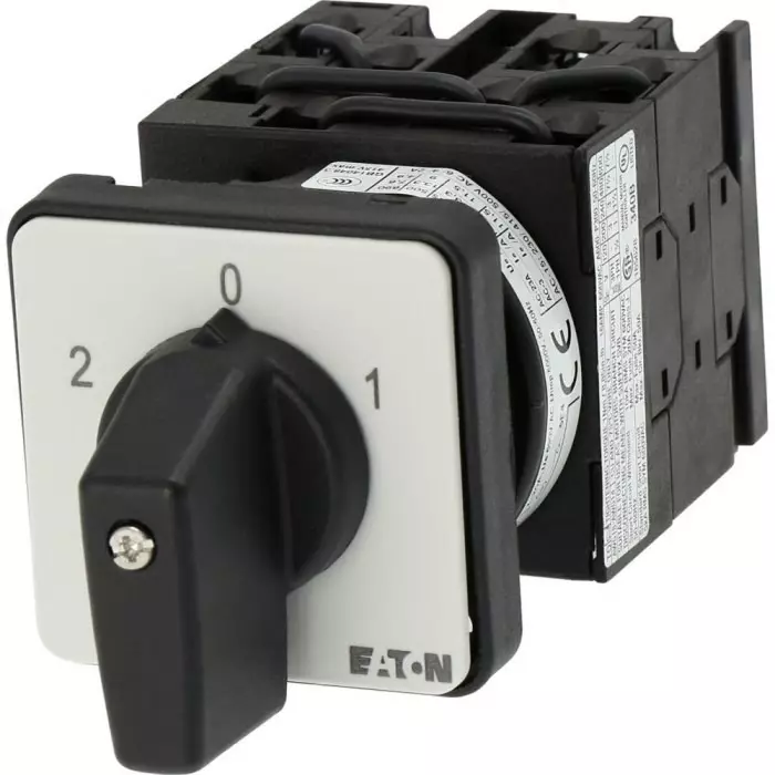 EATON 3P 3 Position 60° Multi Speed Cam Switch, 690 V (Volts), 20A, Toggle Actuator, 013884 T0-4-5/E
