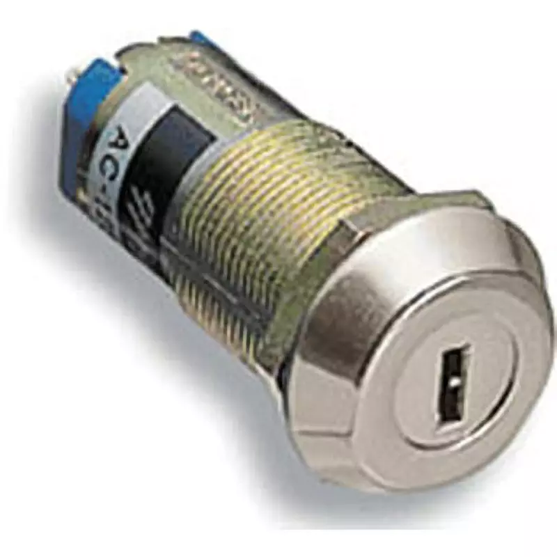 TAKIGEN Control Key Switch TKS-9 Type Chrome Plating, S-9-90-B-1(#S900)