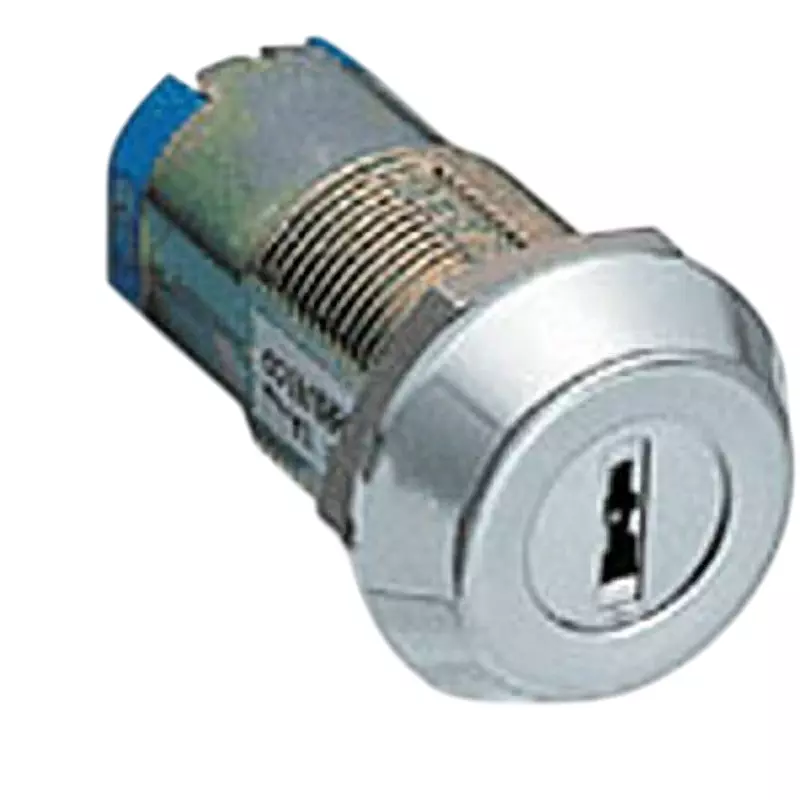 TAKIGEN Control Key Switch Double Pin Zinc Plating Chromate Treatment, S-17-90-B-2(#K710)