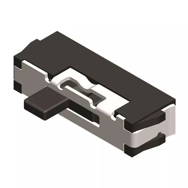 Diptronics Slide Switch Through Hole Termination, SS3-H-V-B