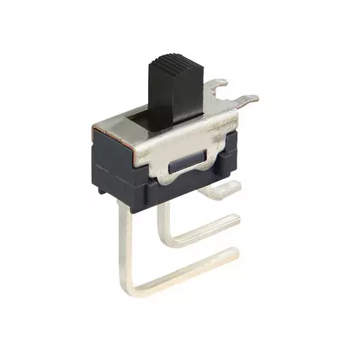 NKK Slide Switch PCB Vertical Gold Plated PC-V Terminal Type, MS-N12V4A