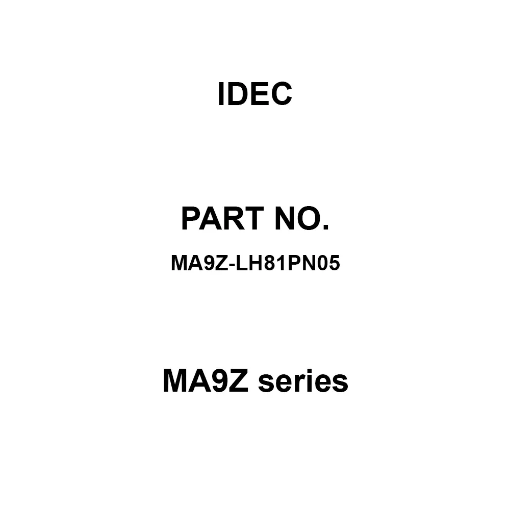 IDEC MA9Z Series Lens Holder Polyarylate Resin, MA9Z-LH81PN05 (Pack of 5 Pcs)
