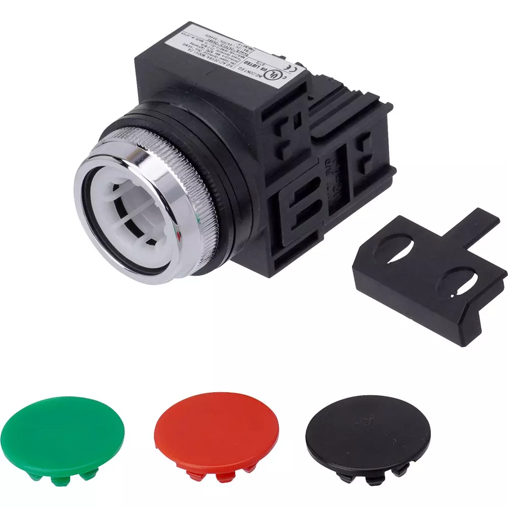 MonotaRO Push Button Switch Diameter 25 Mounting Hole Diameter 25.0 Φmm, MBS110N