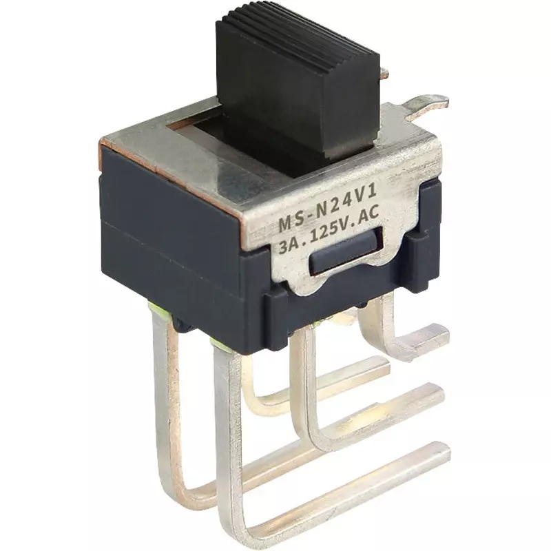 NKK SWITCHES Slide Switch Single Pole, MS-N24V4A