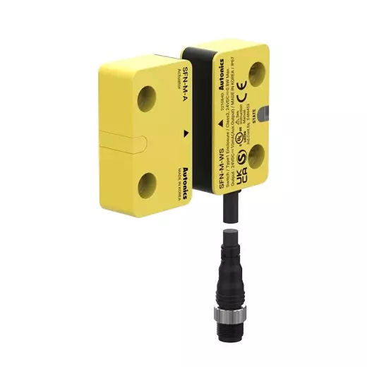 Autonics Safety Door Switches 24 VDC±10% Power IP67 (IEC Standard), SFN-M-W