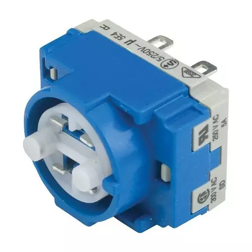 EAO SWITCHING ELEMENT 2NO/1NC 6A, SOLDER LUG, 61-8490.22