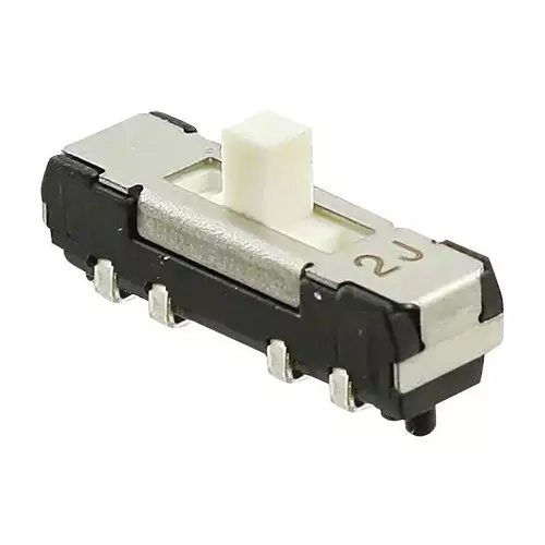 NIDEC COMPONENTS SLIDE SWITCH, DP3T, 0.2A, 12VDC, SMD, CL-SB-23A-01T (Pack of 10)