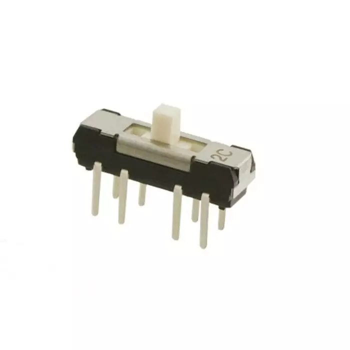NIDEC COPAL ELECTRONICS GMBH Surface Mount Slide Switch DPDT DP 200 mA, CL-SB-22C-02 (Pack of 50)