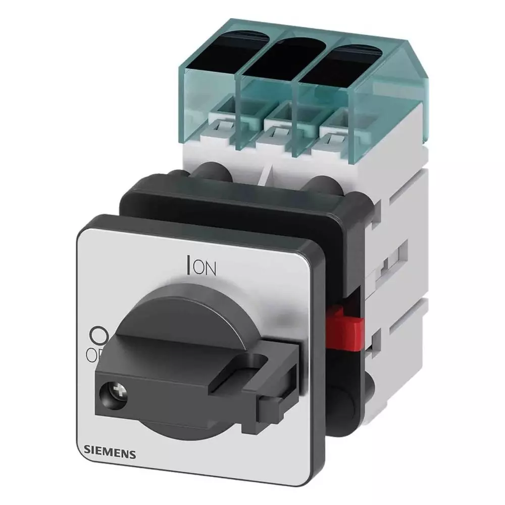 Siemens 3 Pole Isolator Switch - 25A Maximum Current, 3LD3150-0TK11