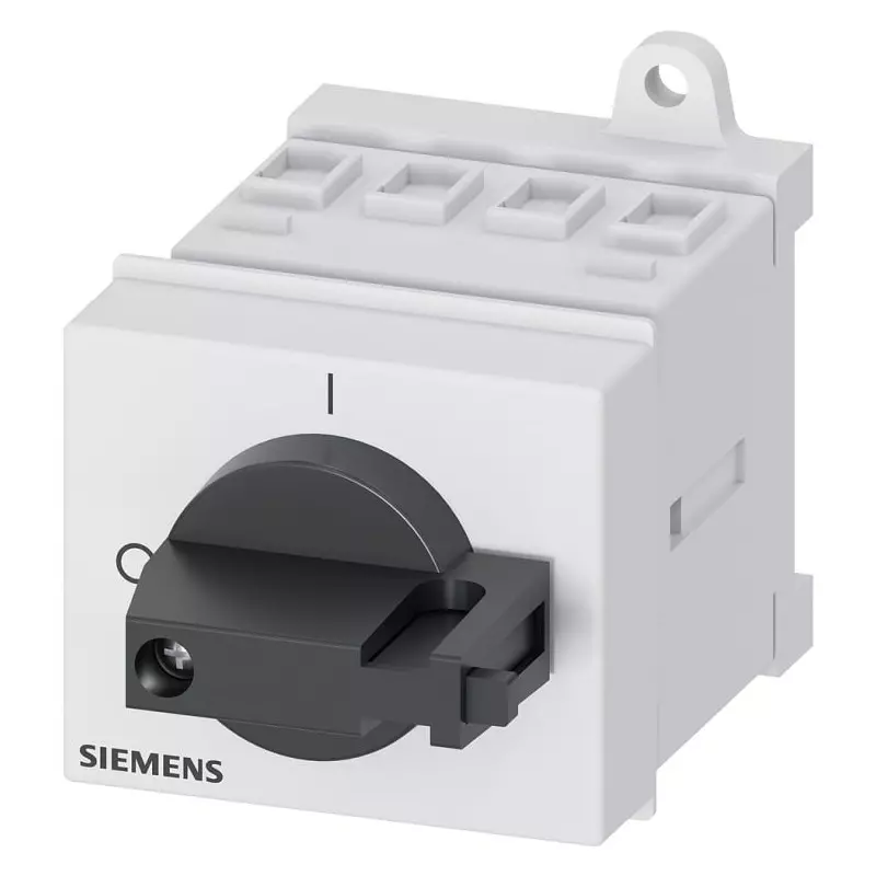 Siemens 4 Pole DIN Rail Isolator Switch - 16A Maximum Current, 3LD2030-1TL11