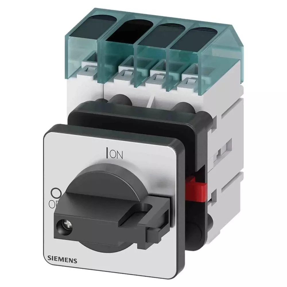 Siemens 4 Pole Isolator Switch - 32A Maximum Current, 3LD3250-0TL11