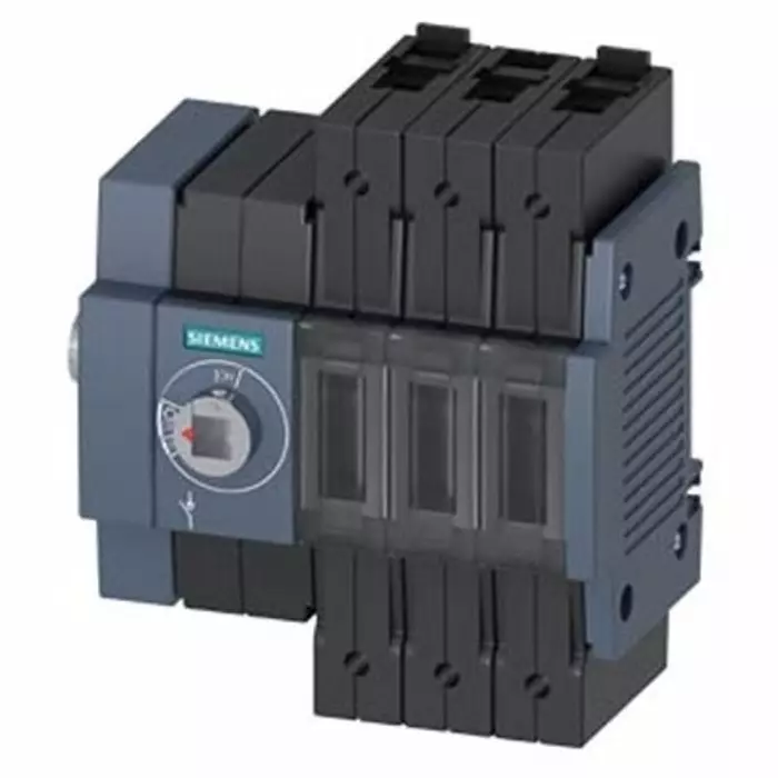 Siemens 3 Pole DIN Rail Switch Disconnector - 16A Maximum Current, 7.5kW Power Rating, IP20, 3KD1634-2ME10-0