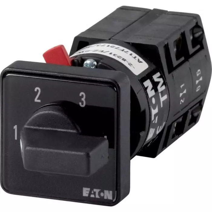 EATON TM Series 4 Position Selector Switch Head, Black Handle, 030267 TM-2-8231/EZ-SW