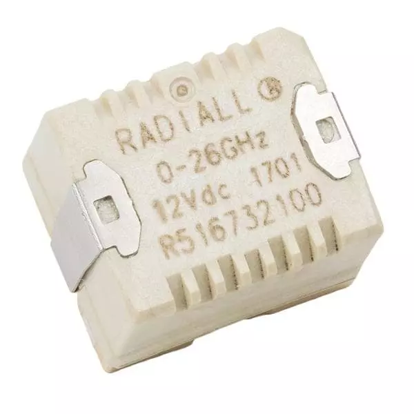 RADIALL Coaxial Switch SMD/SMT Termination SPDT 24 V DC, R516733100