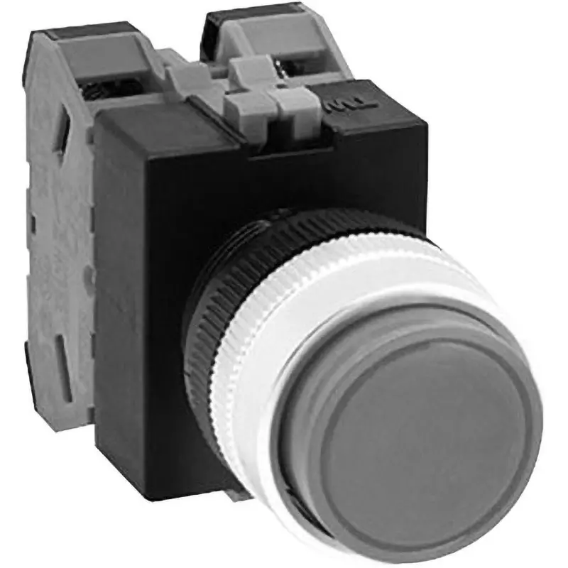 IDEC Diameter 22 Tw Series Push Button Switch Protruding 2B Non-Illuminated , Abw202Y