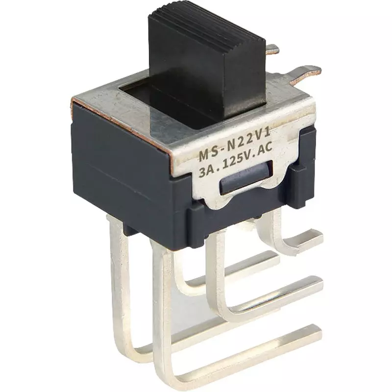 NKK SWITCHES Slide Switch 2 Pole, MS-N22V1A