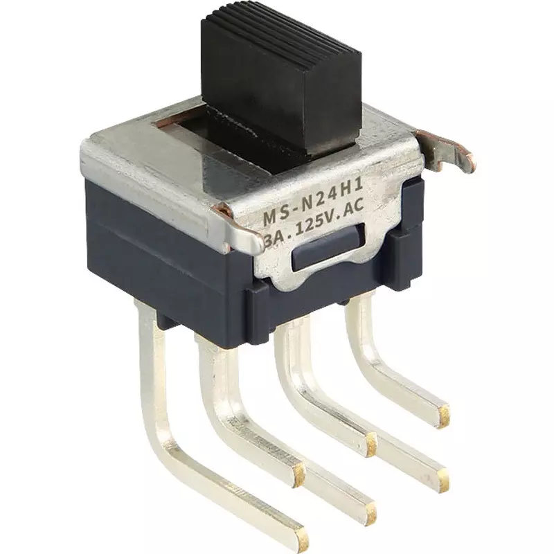 NKK SWITCHES Slide Switch Single Pole, MS-N24H1A