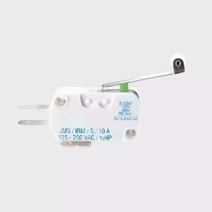 Jai Balaji Miniature Snap Action Switch 0.1 Amp Type ‘C’ 600 V AC Insulation Voltage 15 g Operating Force 38.5 mm Length, JMS/IRM/H-B (Pack of 10)